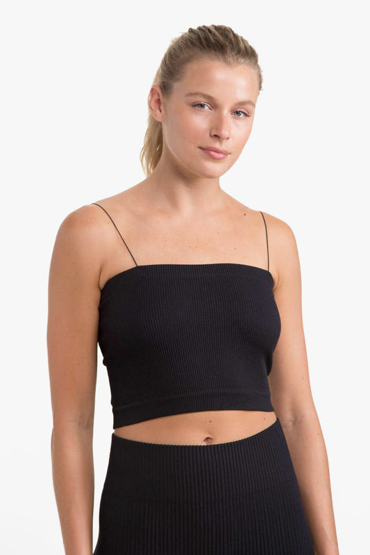 Ribbed Seamless Tube Top