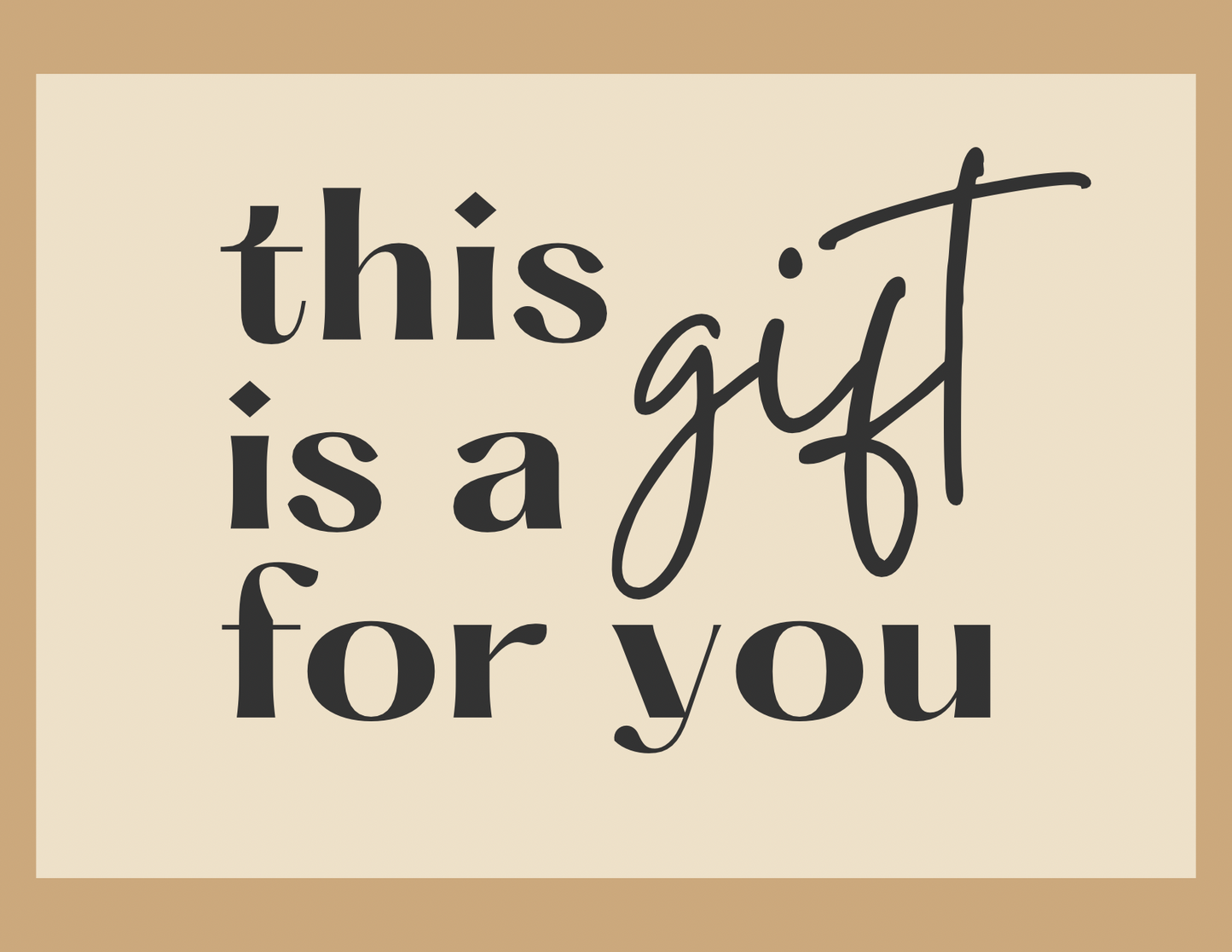 Gift Certificate