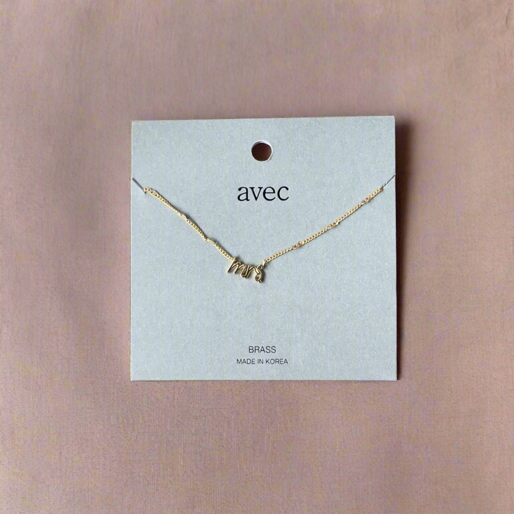 Mrs. soon-to-be necklace