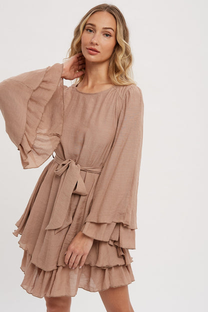 Over the Taupe dress