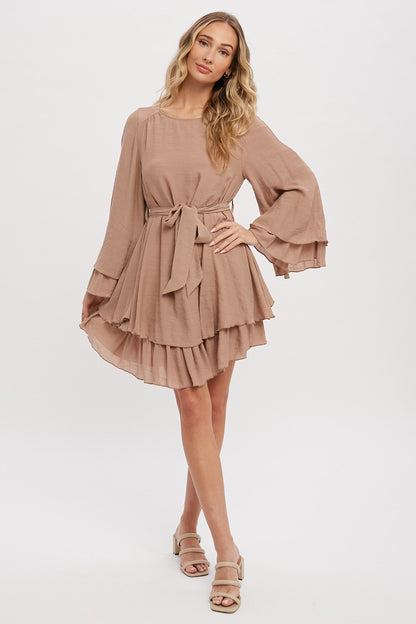 Over the Taupe dress