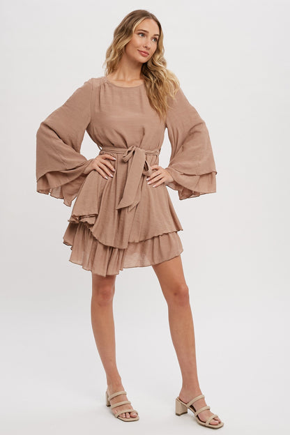 Over the Taupe dress