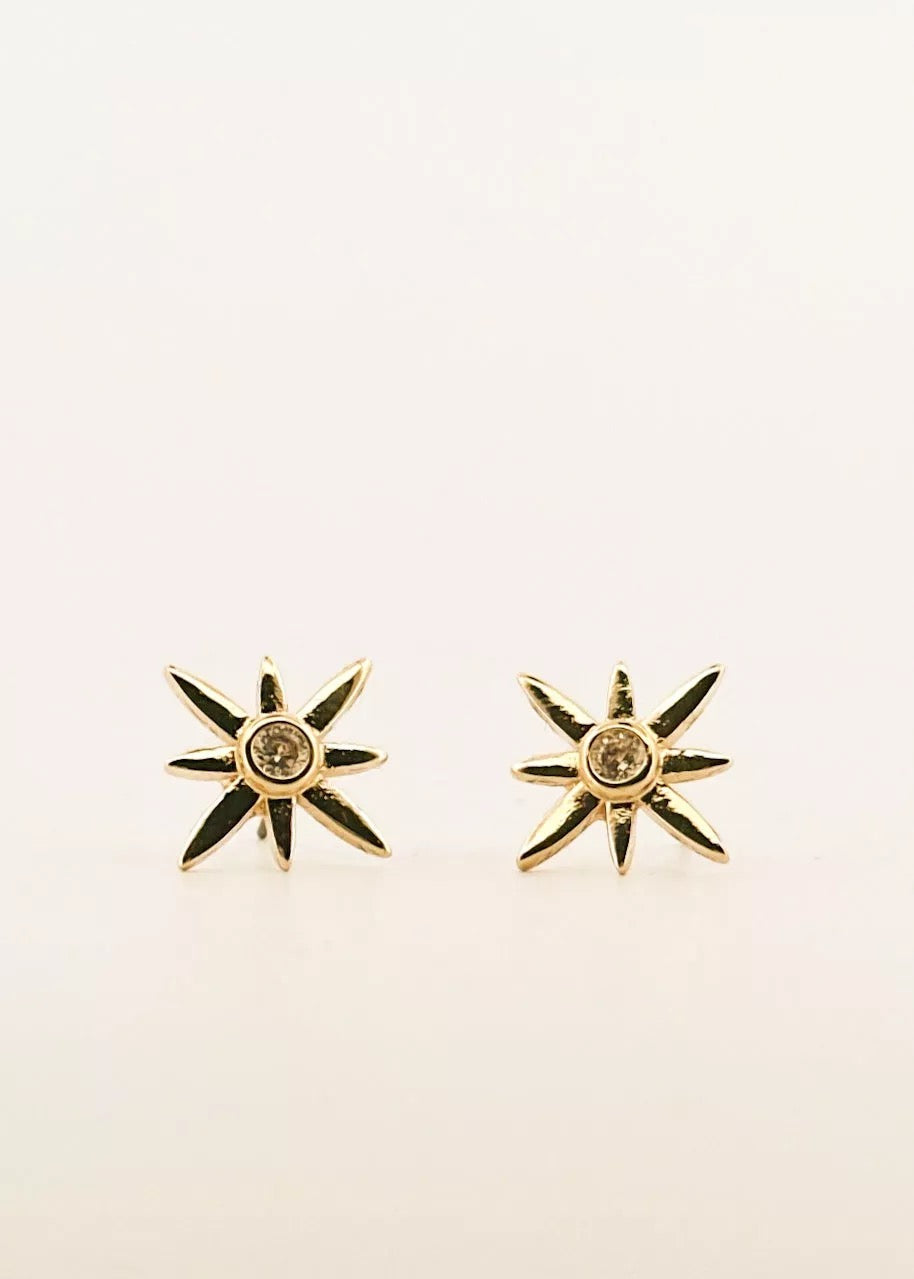 Starburst Stud Earrings